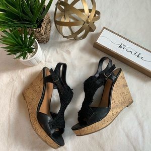 Xhilaration Platform Wedge Sandal